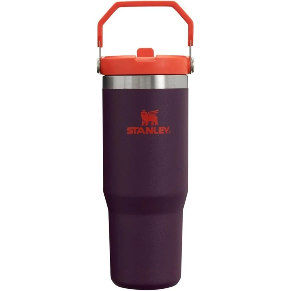 Stanley IceFlow Flip Straw Tumbler 30 oz Plum Handle Insulated BPA-Free Cup NEW - Picture 11 of 12